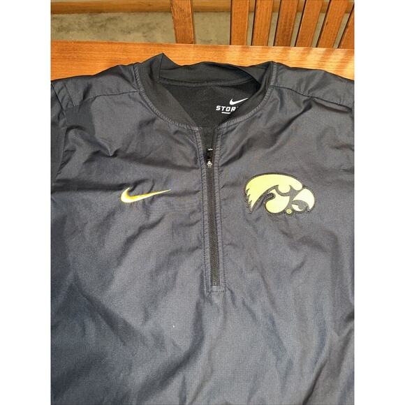 Iowa Hawkeyes Jacket Nike Storm-Fit Small Quarter Zip - Picture 2 of 5